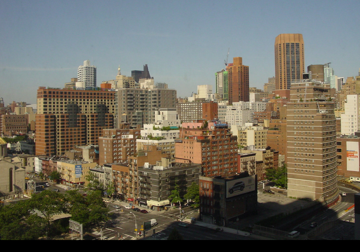 Looking more or less south-west over Manhattan.  