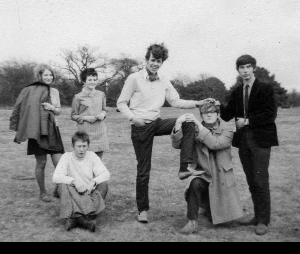 This time with Wood standing on the right, looking terribly serious, and Vince looking exhausted from all the activity.  Easter 1968.  Sadly, Vince is no longer with us.