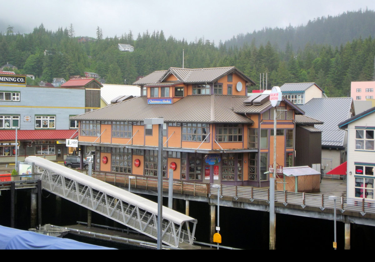"Christmas in Alaska" is a novelty store on Spruce Mill Way in Ketchikan.