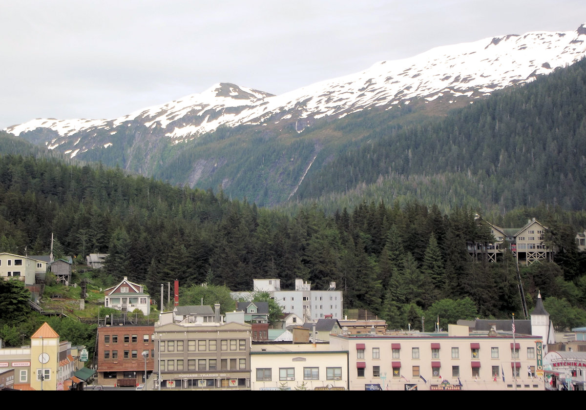 Spectacular scenery right outside of Ketchikan.