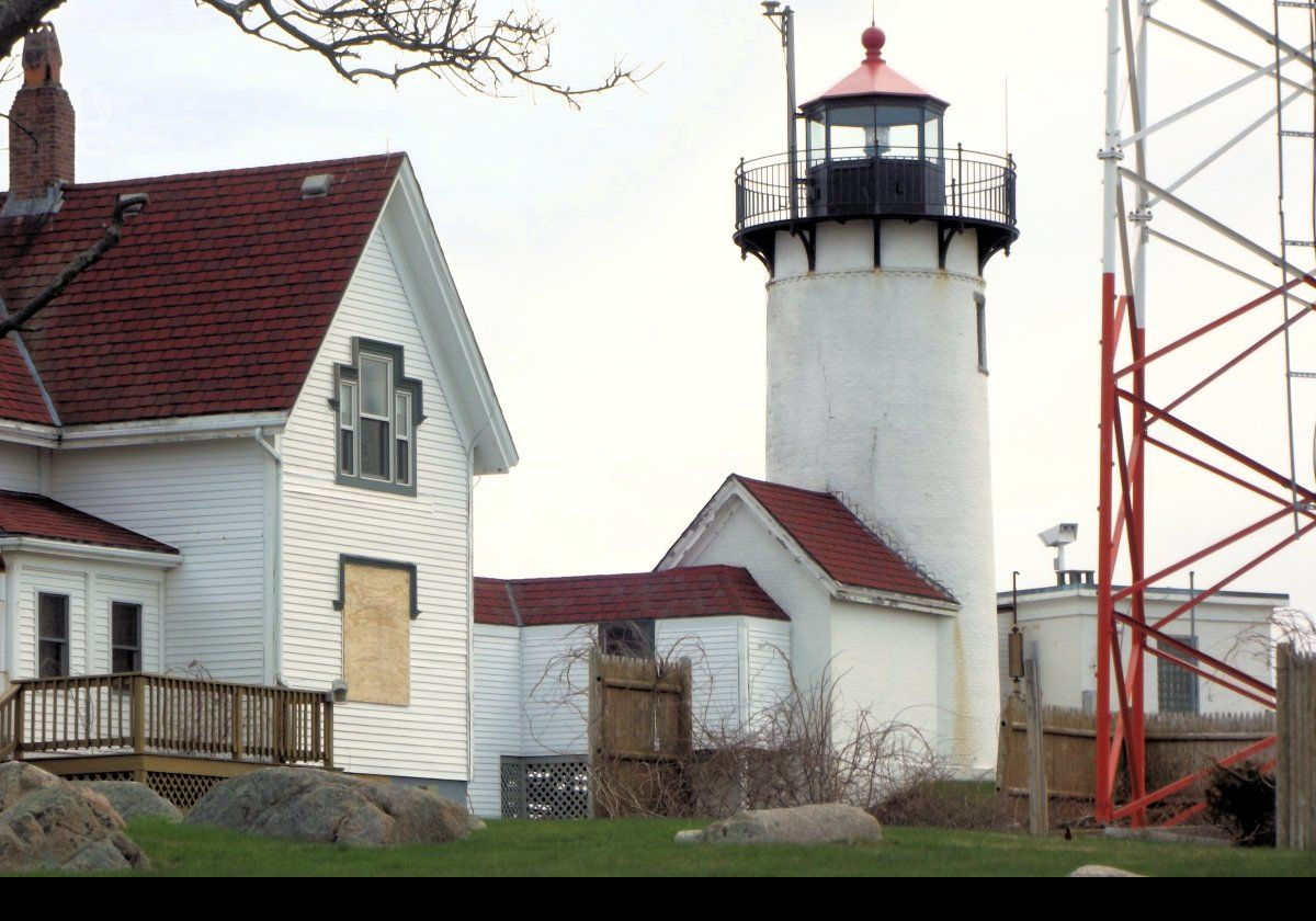 A new lighthouse with a 34 foot tall tower showing a fixed red light was built in 1848, & a second keeper’s dwelling was added in 1908.  Interestingly, it was in this keeper's cottage in 1880, that Winslow Homer lived for a year, and painted many of his most famous and enduring works.  