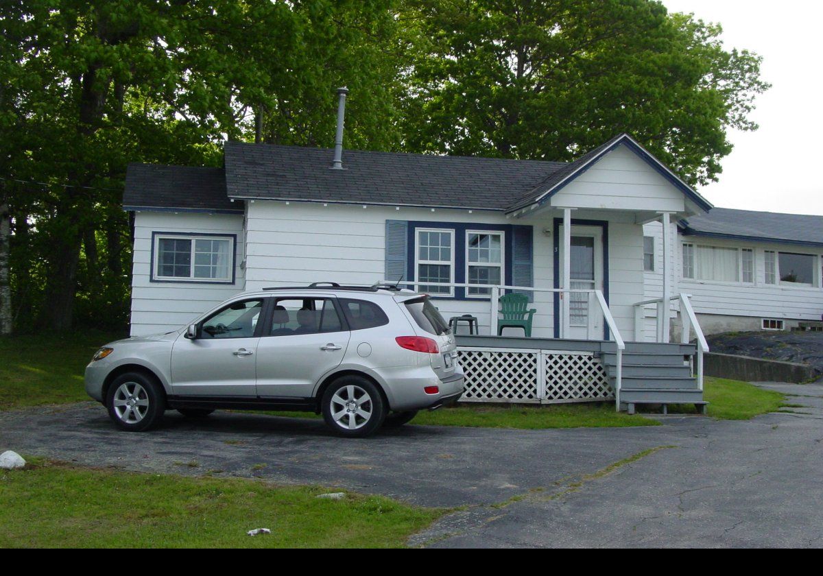 Owner was very helpful and gave us a cottage, as you can see.  It was very old, but very clean with a king sized bed, kitchen, sitting and dining areas; really spacious and air-conditioned.  