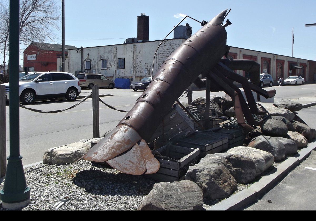 Lobsters are very important in the life of coastal Maine. 
