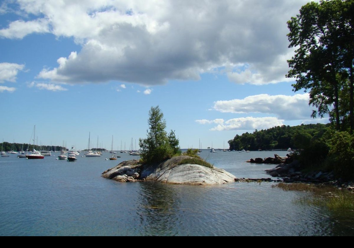Harbor in Rockport, Maine.