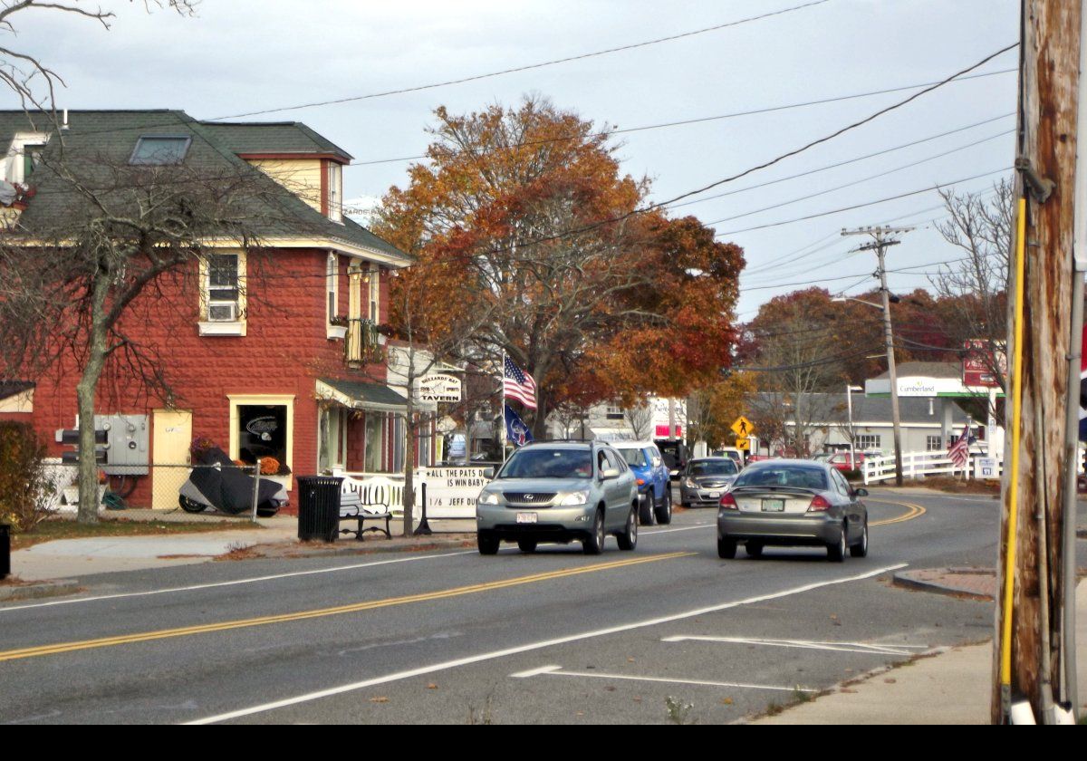 Buzzard's Bay Tavern on Main Street in Bourne. There are only a few pictures here with more to follow. Lots of pictures of the Cape Cod Canal in the Sandwich & Mashpee section.