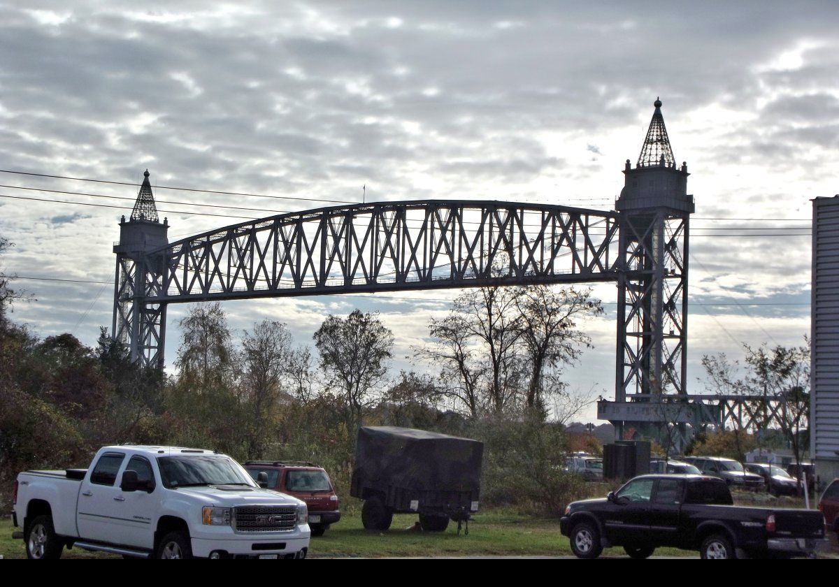 Cape Cod Canal Railroad Bridge.