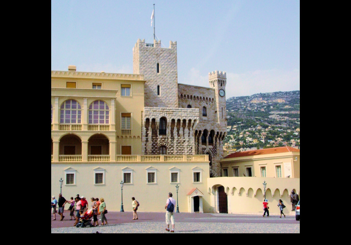 The Prince's Palace of Monaco.  We took a very interesting guided tour.