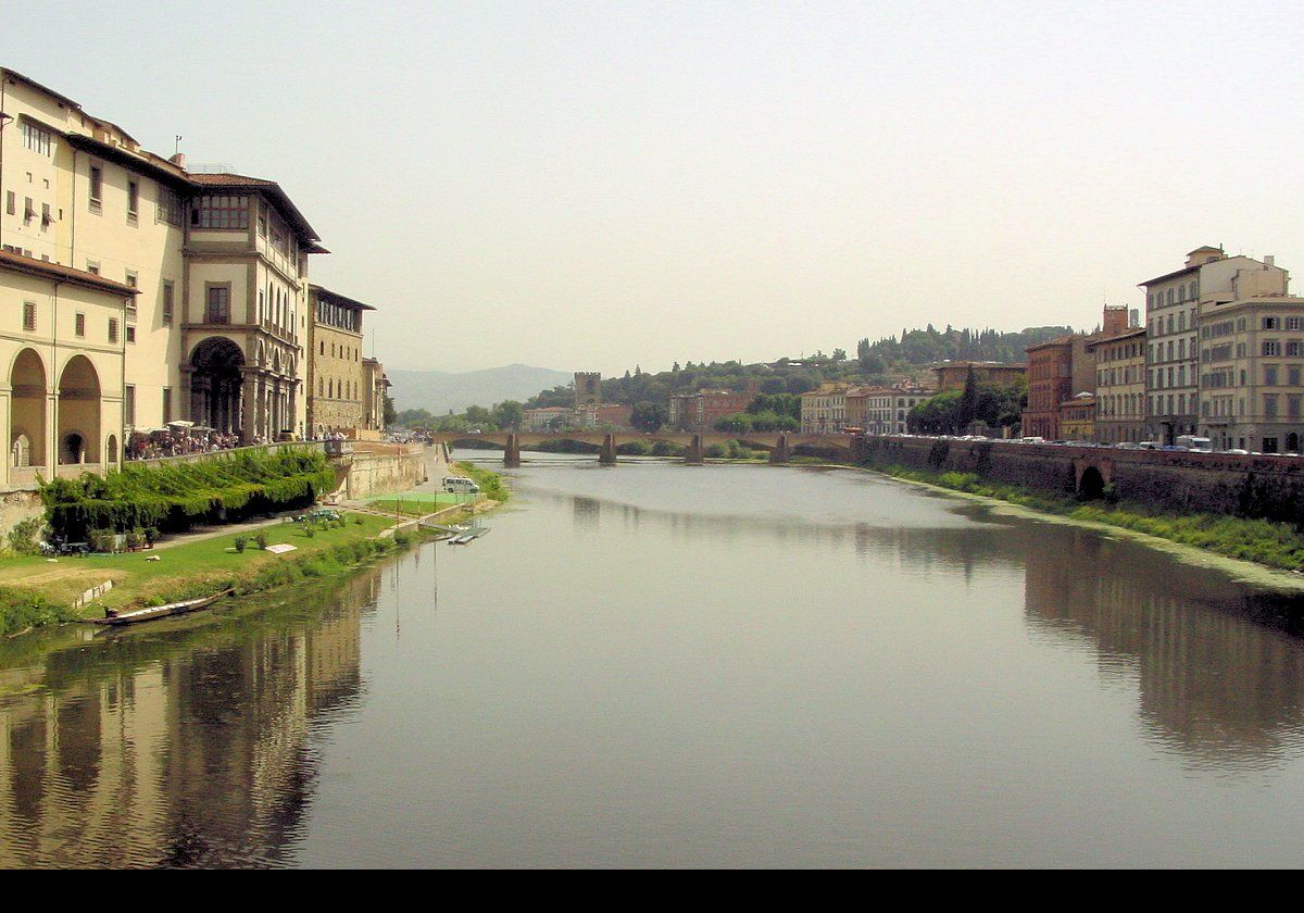 The last time that I was in Florence was nearly 30 years before this trip, in 1981.  It has not changed much!  I love the look of the houses along the Arno River.  