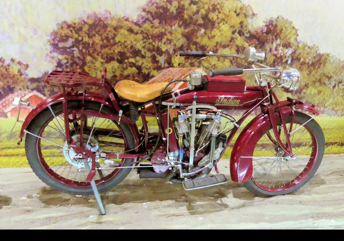 C. 1911 Indian C. V-twin 82.5 x 93 mm.  