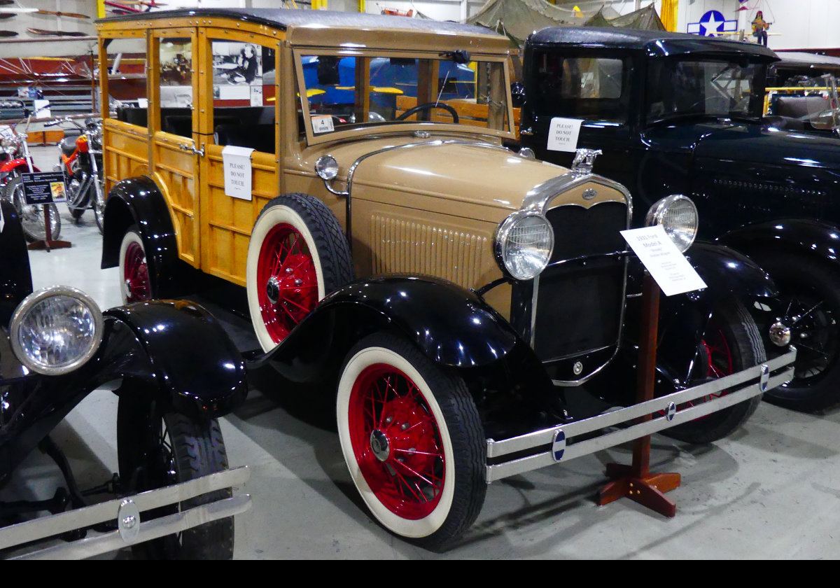 1931 Ford Model A - "Woody" Station Wagon.