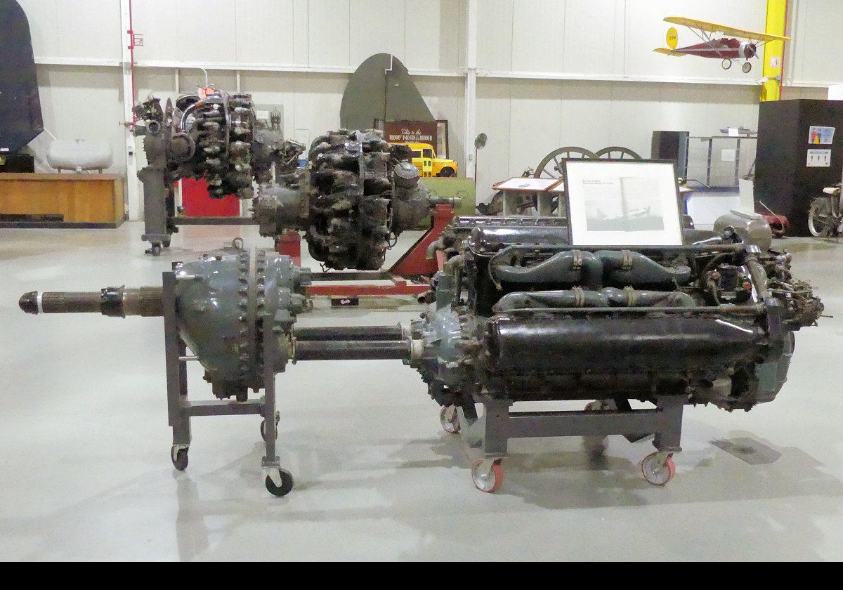 Click the image to see another photograph and some details about this huge V24 (!) engine.