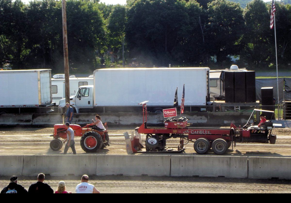 The Columbia County Agricultural Fair dates back to 1841 when the first fair was held in the city of Hudson.  It has been held here in Chatham since 1852.  The village purchased the land for the fair Grounds in 1856, since when the Fair has been held here.  