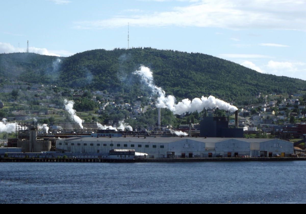 The Corner Brook Pulp and Paper mill.  It has been part of the Kruger organization since 1984.  