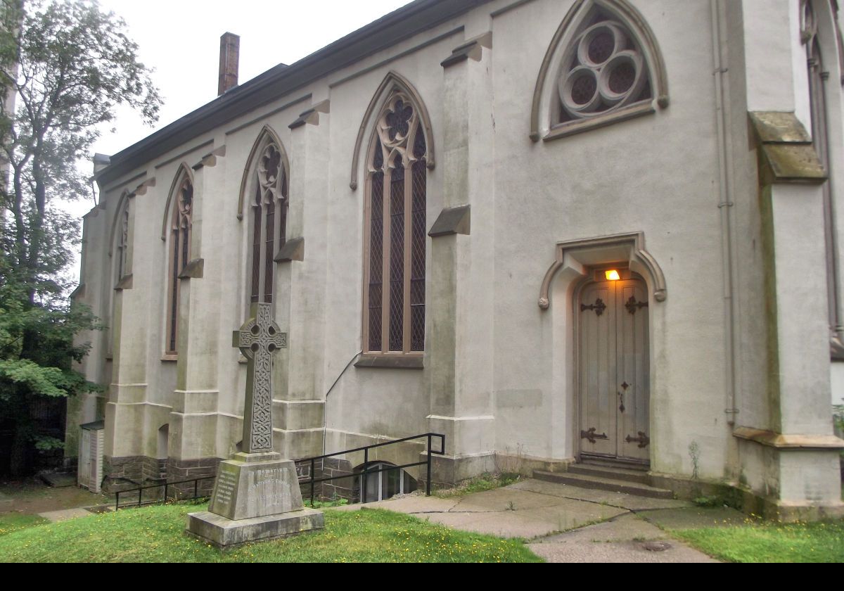 Saint Matthew's Church on Barrington Street. Known originally as St. Matthewâ€™s Presbyterian Church, it became a member of the United Church of Canada in 1925.