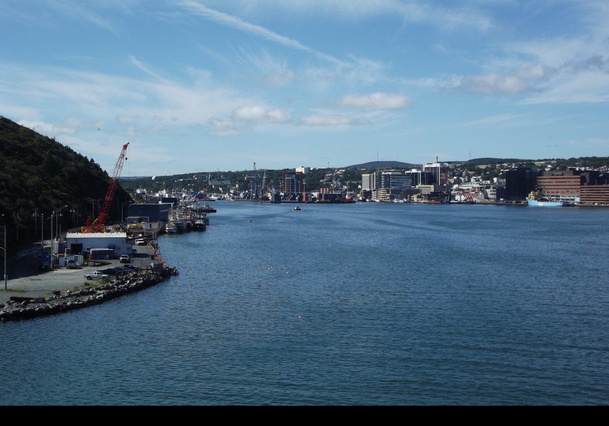 The city of St John's. It is the capital city of, and the largest city in, Newfoundland and Labrador, Canada. It has a population of a little over 200,000, representing more than 40% of the total on the island of Newfoundland.