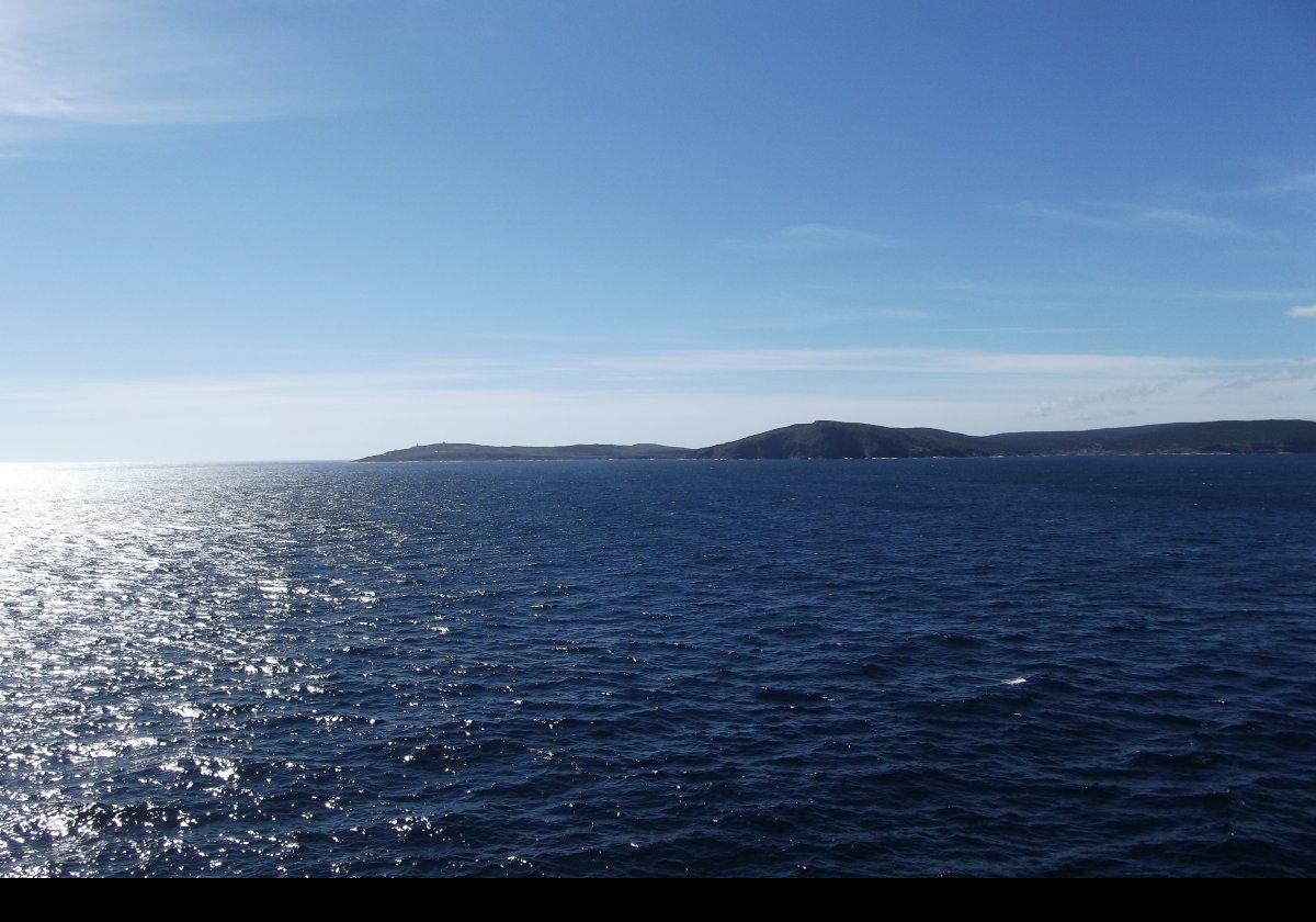 Heading along the Newfoundland and Labrador coast towards The Narrows that leads into St John's Harbor.  