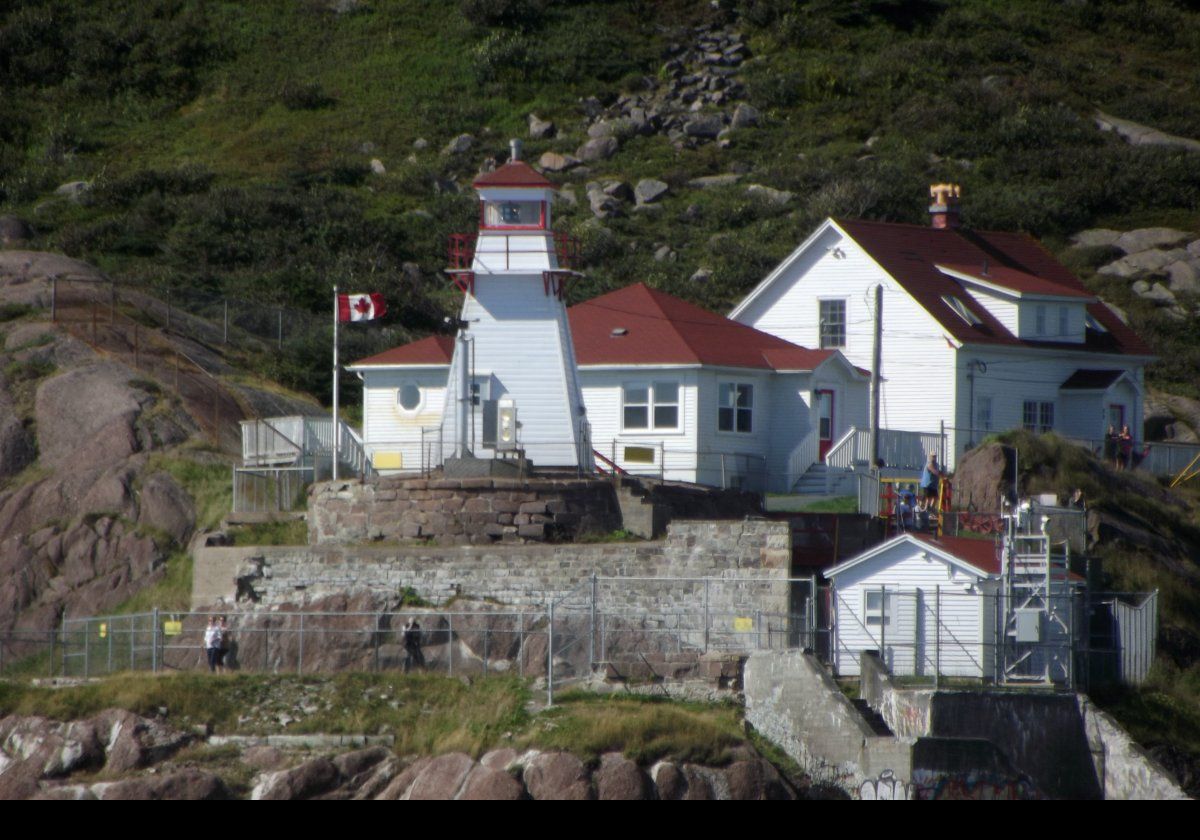 The original Fort Amherst Lighthouse was the first lighthouse in Newfoundland and was built in 1810. The lighthouse you see here was built in 1951.