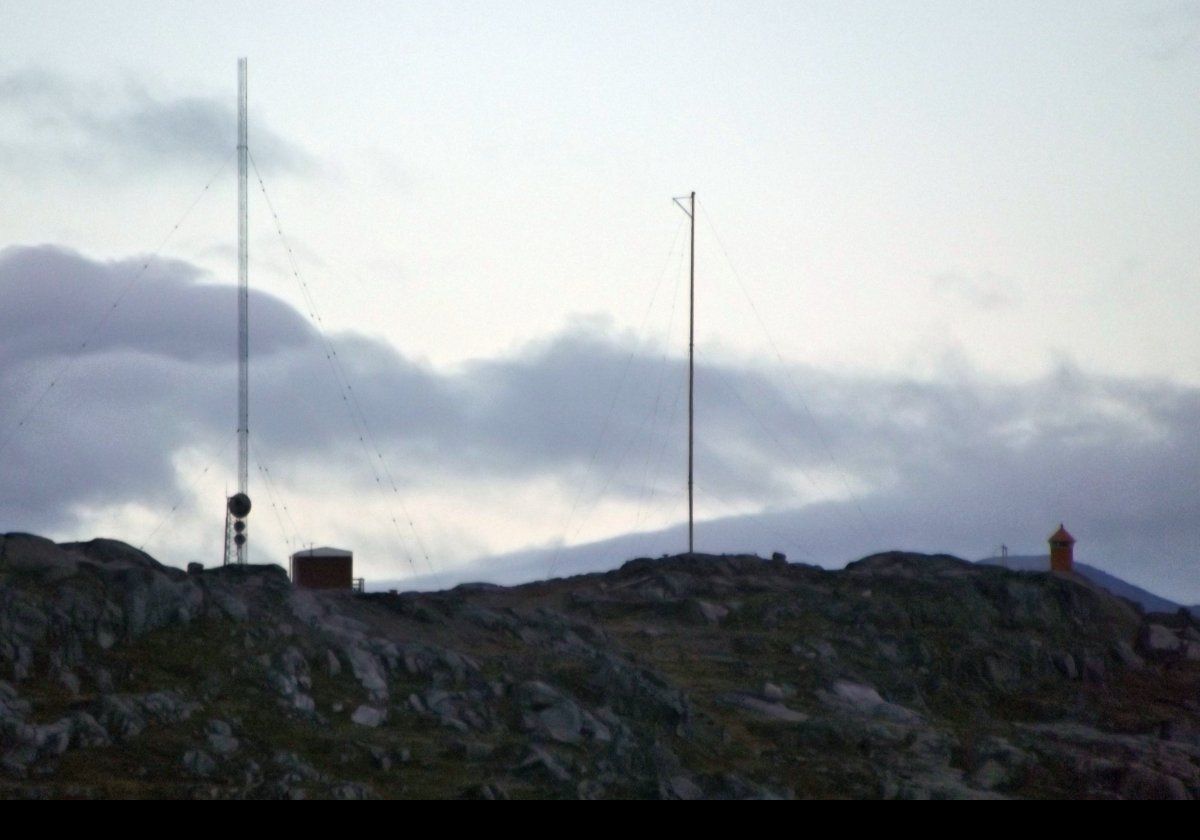 The Ikearasassuaq weather station.  It is manned all year by up to five people.  