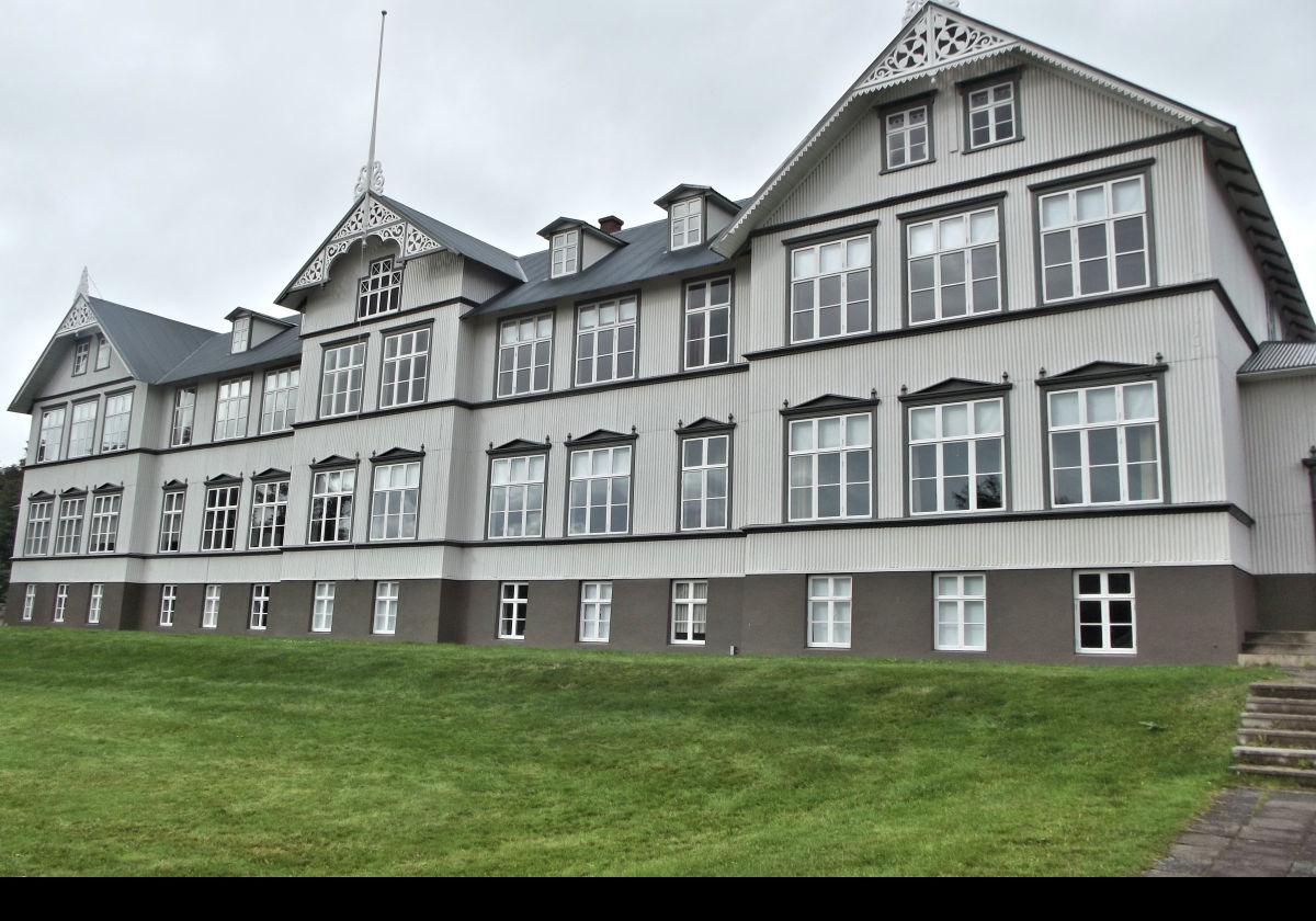 Built in 1904, this is the Old Building (Gamli Skóli) of Akureyri Junior College.