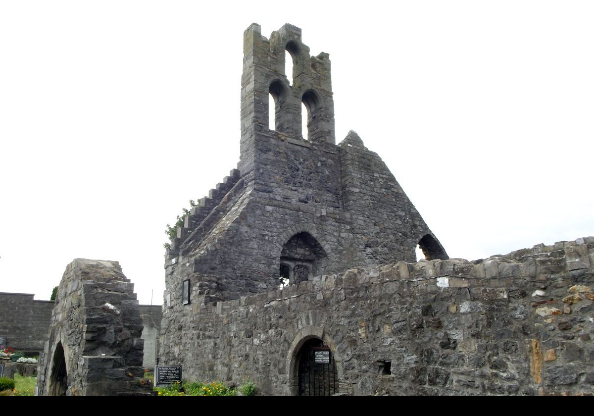 St Marys Abbey ruins.