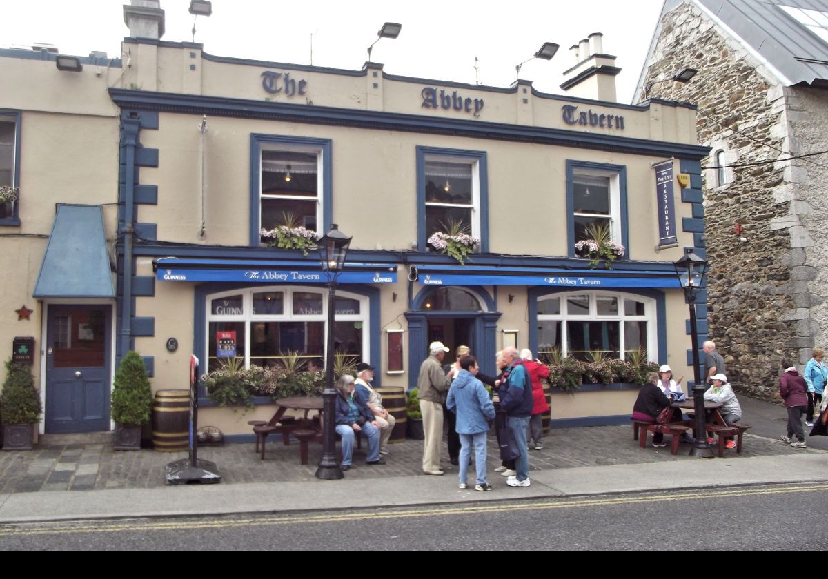 The Abbey Tavern in Howth just outside of Dublin.  Click the image to link to a history of the pub.