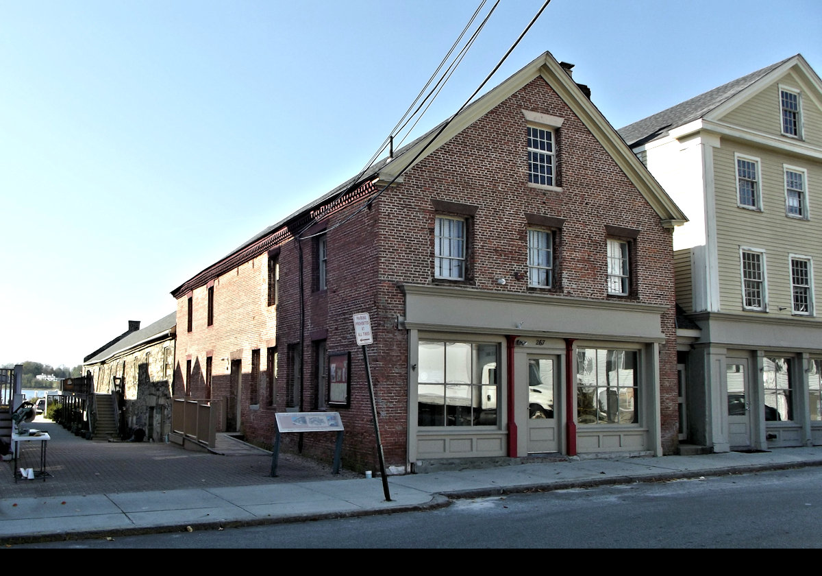 267 Thames Street was built as a warehouse by the DeWolf family in 1818.