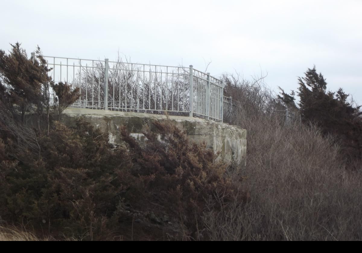More old coastal fortifications we found on our way from Fort Wetherill to the Beavertail Lighthouse.  