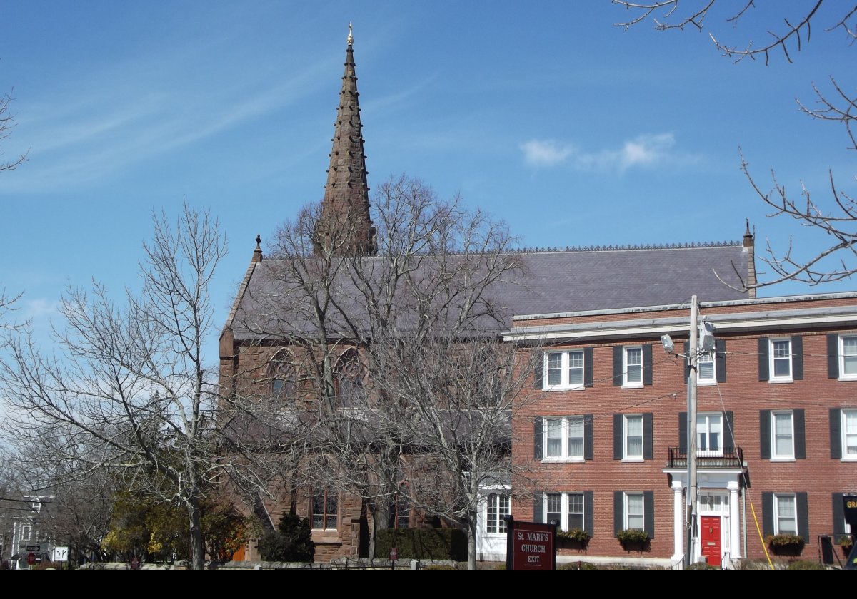 Another view of St Mary's Church.