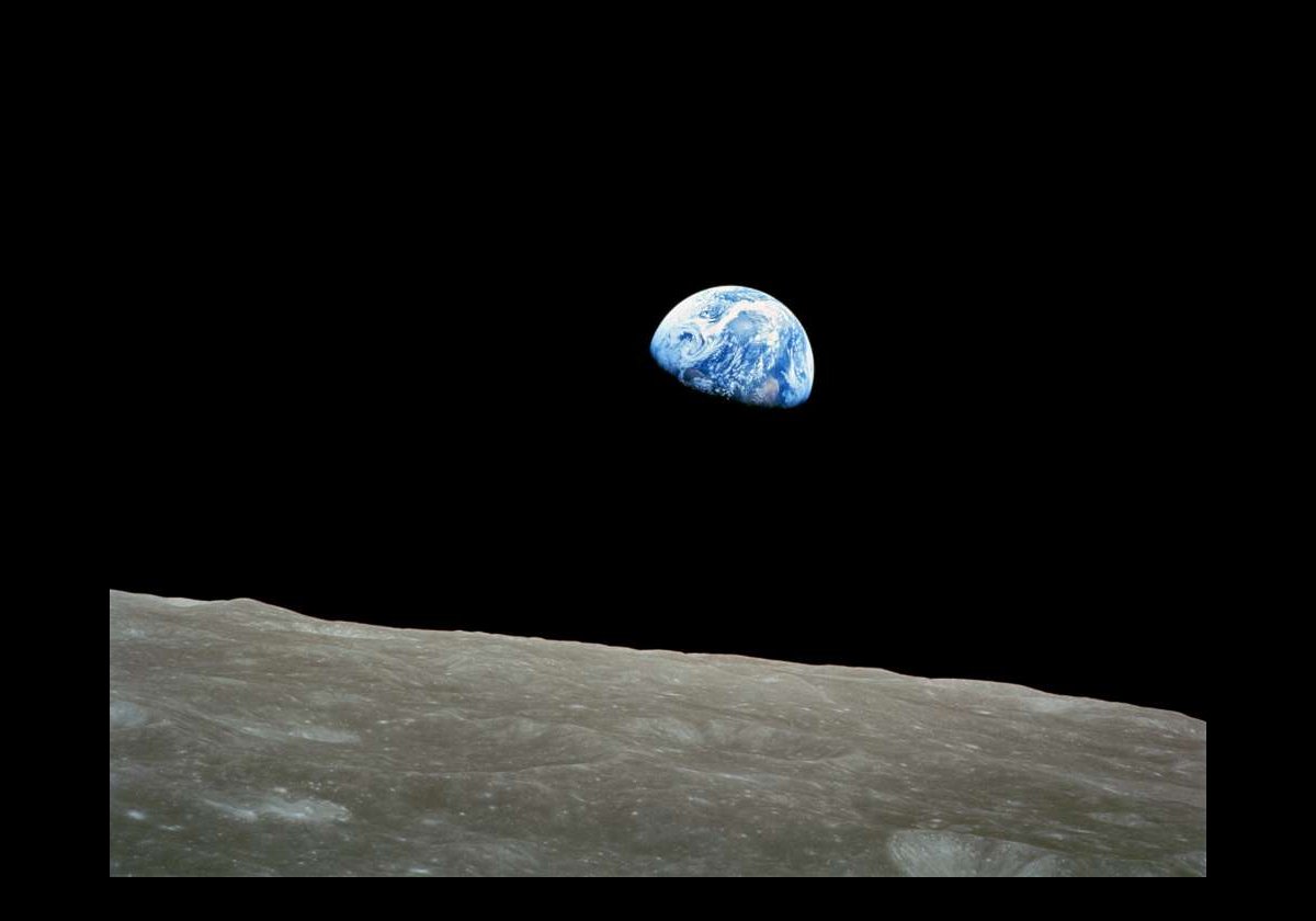 Earth rise from the Moon.  Credit: NASA/Bill Anders